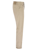 Pt Torino Five Pocket Trousers In Stretch Cotton