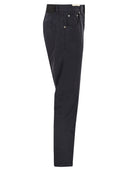 Pt Torino Five Pocket Trousers In Stretch Cotton