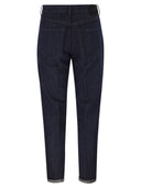 Pt Torino Tailored Cotton And Linen Blend Denim Jeans