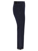 Pt Torino Tailored Cotton And Linen Blend Denim Jeans