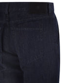 Pt Torino Tailored Cotton And Linen Blend Denim Jeans