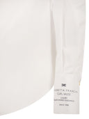 Elisabetta Franchi Cotton Poplin Shirt With Logo