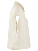 Fabiana Filippi Fluid Linen And Viscose Shirt