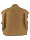 Fabiana Filippi Fluid Linen And Viscose Shirt