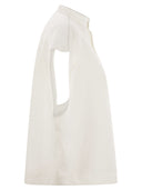 Fabiana Filippi Sleeveless Linen Shirt