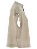 Fabiana Filippi Sleeveless Linen Shirt