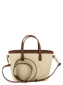 Mc2 Saint Barth City Mini Bag With Logo And Shoulder Strap
