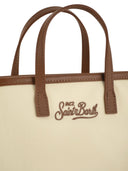 Mc2 Saint Barth City Mini Bag With Logo And Shoulder Strap