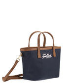 Mc2 Saint Barth City Mini Bag With Logo And Shoulder Strap