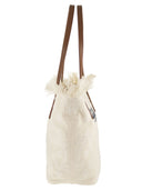 Mc2 Saint Barth City Sangallo Shopper Bag With Embroidered Logo