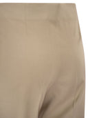 Pt Torino Gioia Slim Trousers In Stretch Viscose