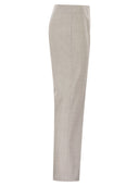 Pt Torino Gioia Stretch Virgin Wool Trousers