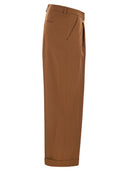 Pt Torino Anna Stretch Cotton Gabardine Pants