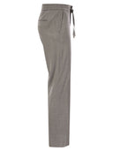 Pt Torino Erika Fluid Wool Twill Pants
