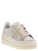 Premiata Claudia Platform Trainers With Metallic Details
