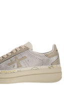 Premiata Claudia Platform Trainers With Metallic Details