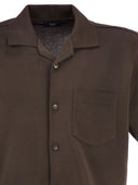 Herno Cotton Jersey Shirt With Chest Pocket
