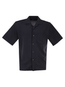 Herno Cotton Jersey Shirt With Chest Pocket