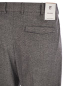 Pt Torino Micheal Trousers In Virgin Wool And Cashmere