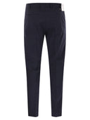 Pt Torino Dieci Stretch Virgin Wool Trousers