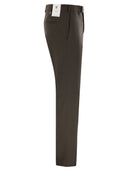 Pt Torino Dieci Stretch Virgin Wool Trousers