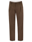 Pt Torino Michael Stretch Cotton Blend Trousers