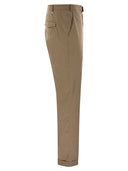 Pt Torino Master Fit Cotton Blend Trousers