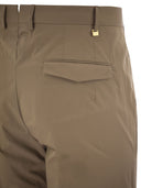 Pt Torino Master Fit Cotton Blend Trousers