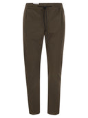Pt Torino Omega Trousers With Technical Fabric