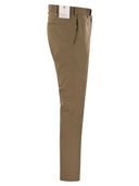 Pt Torino Dieci Stretch Cotton Trousers