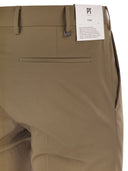 Pt Torino Dieci Stretch Cotton Trousers