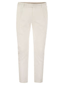 Pt Torino Dieci Stretch Cotton Trousers