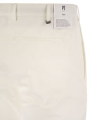 Pt Torino Dieci Stretch Cotton Trousers