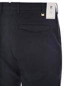 Pt Torino Master Cotton And Cashmere Trousers