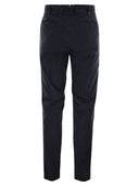 Pt Torino Master Fit Cotton Linen Trousers