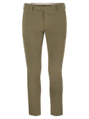Pt Torino Dieci Pantalones de algodón elásticos