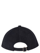 A.P.C. Cotton Denim Cap With Embroidered Logo