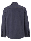 A.P.C. Cotton Denim Shirt With Patch Pockets