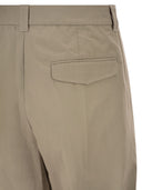 A.P.C. Tailored Cotton Trousers With Pleats