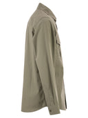 A.P.C. Cotton Utility Shirt With Patch Pockets