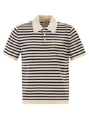 A.P.C. Polo rayé Eliot en mélange de coton et de cachemire
