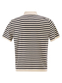 A.P.C. Polo rayé Eliot en mélange de coton et de cachemire