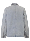 A.P.C. Cotton Denim Jacket With Patch Pockets