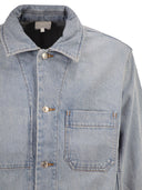 A.P.C. Cotton Denim Jacket With Patch Pockets