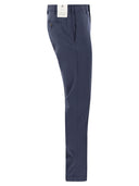 Pt Pantaloni Torino Skinny Trousers In Cotton And Silk
