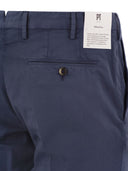 Pt Pantaloni Torino Skinny Trousers In Cotton And Silk