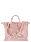 Mc2 Saint Barth Colette Fringed Canvas Bag