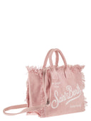 Mc2 Saint Barth Colette Fringed Canvas Bag