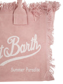 Mc2 Saint Barth Colette Fringed Canvas Bag