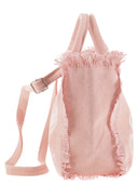Mc2 Saint Barth Colette Fringed Canvas Bag